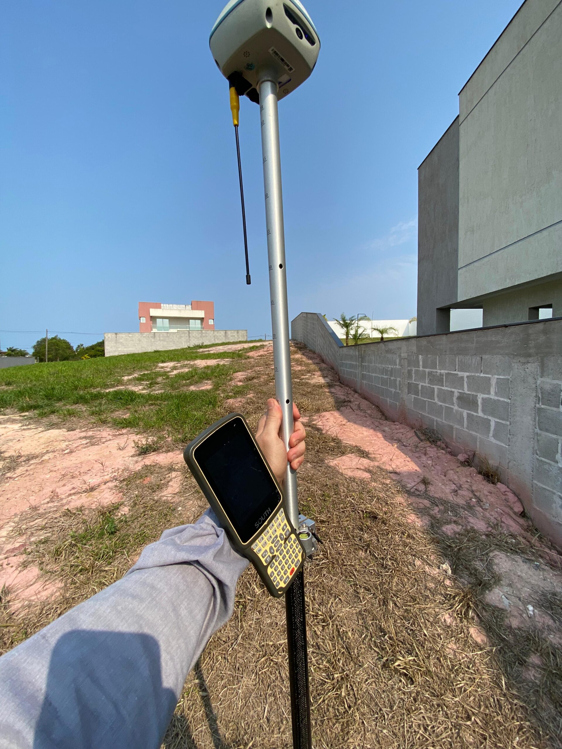 Levantamento topográfico para Projeto Arquitetônico