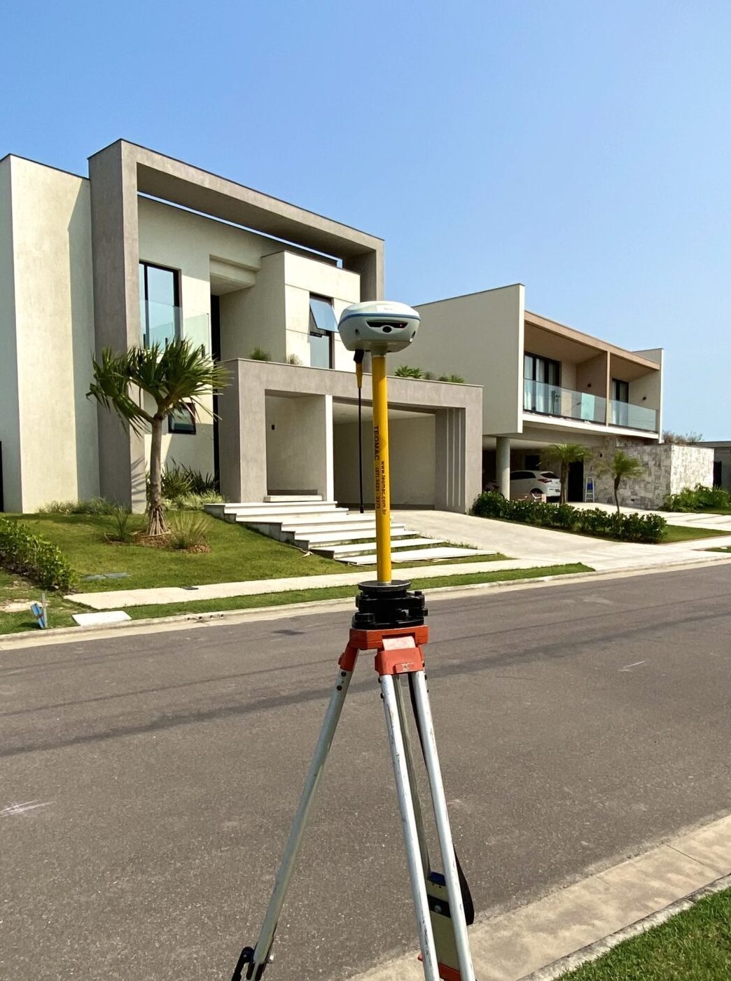 Levantamento topográfico para Projeto Arquitetônico